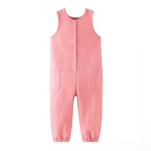 Zara Kids NWT Washed Jumpsuit 4-5Y